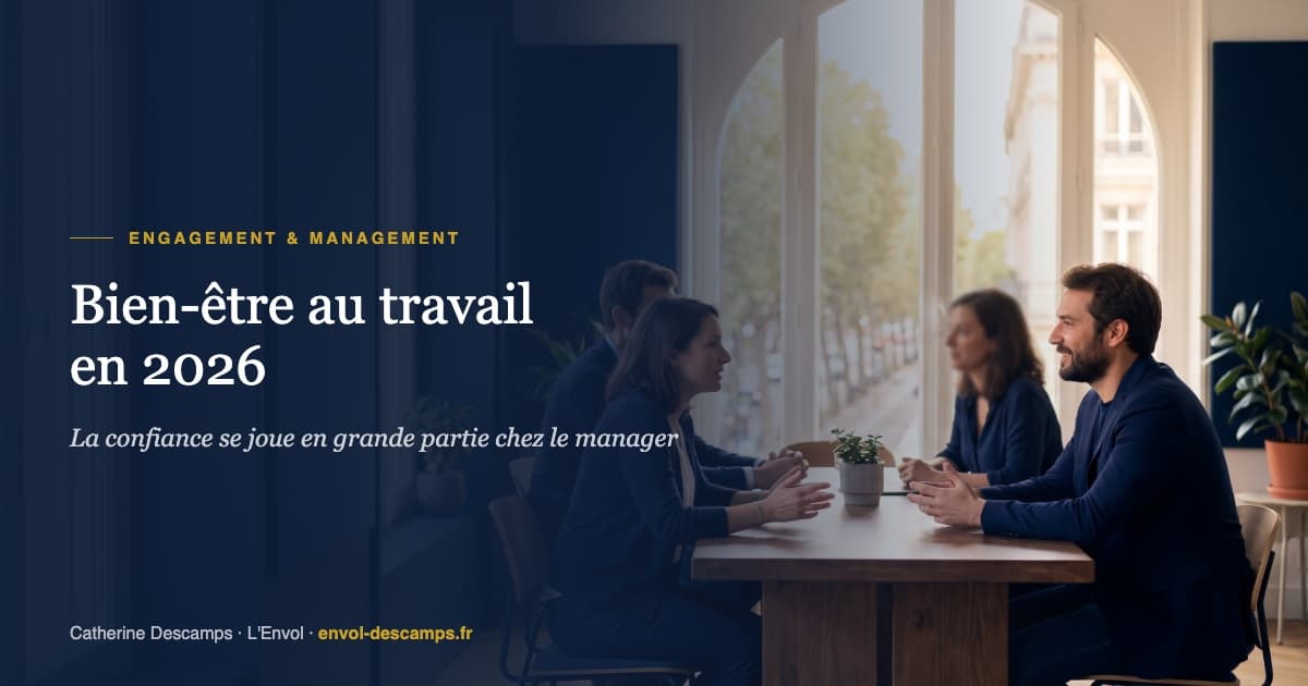 Bien-être au travail en 2026 : la confiance se joue en grande partie chez le manager