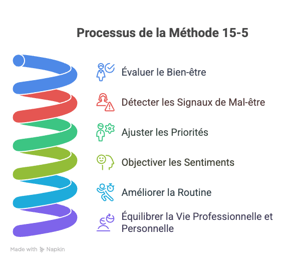 le guide de la technique 15-5 pour se coacher chaque semaine