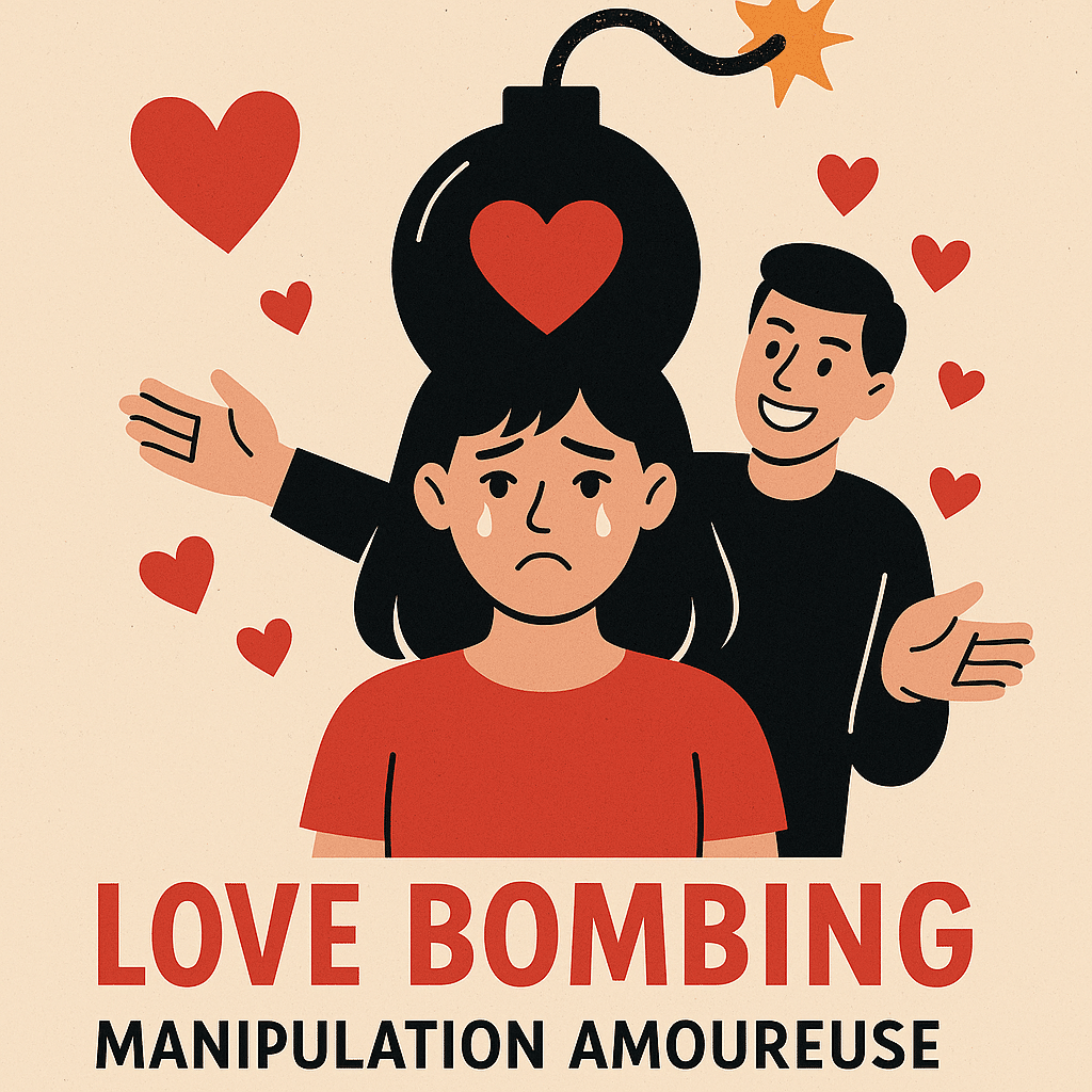 Le "love bombing": technique de manipulation affective et ses signaux d'alarme