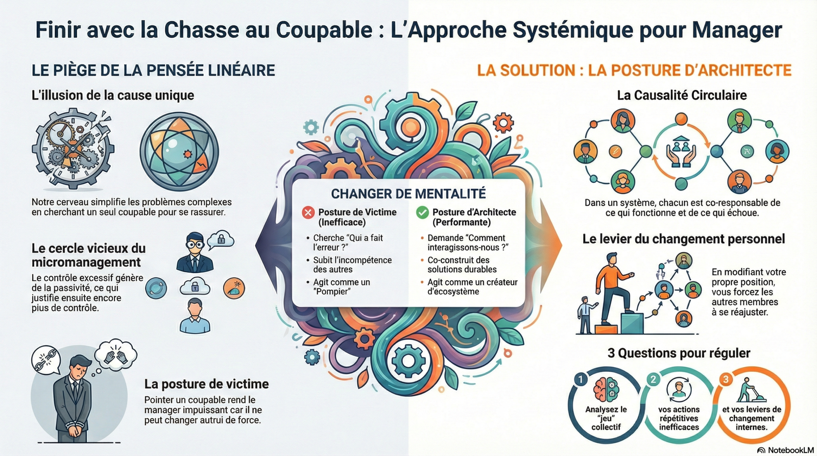 Accueil 8 Approche systémique du dysfonctionnement d'équipe : co-responsabilité plutôt que culpabilisation