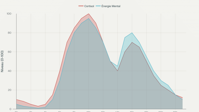 Rythmes circadiens optimaux pour la gestion d'énergie d'un dirigeant