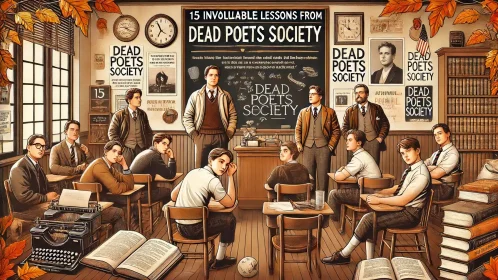 15 Leçons inestimables avec "Le cercle des poètes disparus"