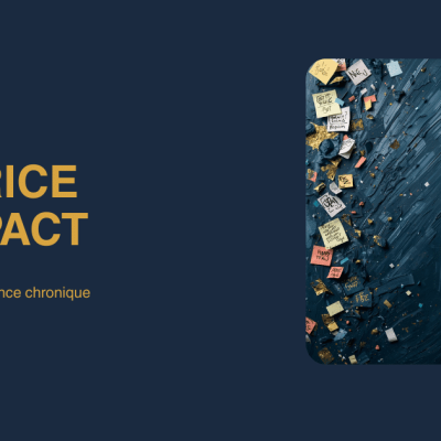 Matrice d'impact pour transformer l'urgence chronique - Infographie avant/après montrant le passage du chaos organisationnel à la gestion structurée par l'impact et l'effort - L'Envol